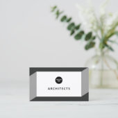 Architektur Masterplan Innendesign Box Visitenkarte (Stehend Vorderseite)