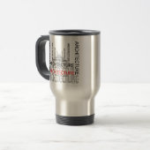 ARCHITEKTUR Moderne Sleek Reisebecher (Vorderseite Links)