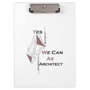 Architektur, modernes Design, geometrische Kunst, Klemmbrett