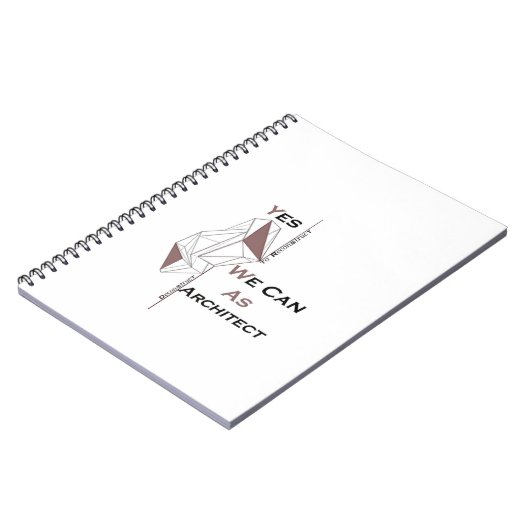 Architektur, modernes Design, geometrische Kunst, Notizblock (Linke Seite)