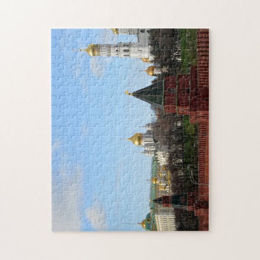 Architektur Moskaus Kremlinin, Russland Puzzle (Vertikal)