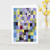 Architektur, Paul Klee Karte (Gelbe Blume)