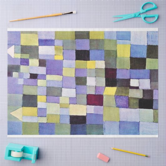 Architektur, Paul Klee Seidenpapier (Basteln)