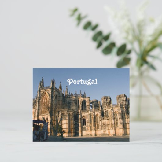 Architektur Portugals Postkarte (Stehend Vorderseite)