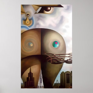 Architektur Posterior - Ken Gage Surreal Art Poster