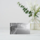 Architektur/reale Anwesen-/Gebäude-Wartung usw. Visitenkarte (Stehend Vorderseite)