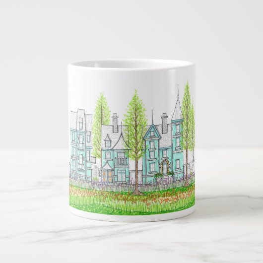 Architektur-Riesenbecher Jumbo-Tasse (Vorderseite)