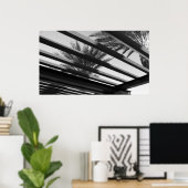 Architektur schwarz-weiß poster (Heimbüro)