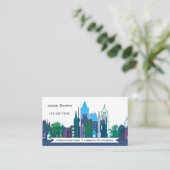 Architektur Stadtplanung Visitenkarte (Stehend Vorderseite)