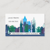 Architektur Stadtplanung Visitenkarte (Vorderseite)