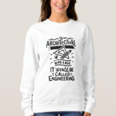 Architektur Sweatshirt (Vorderseite)