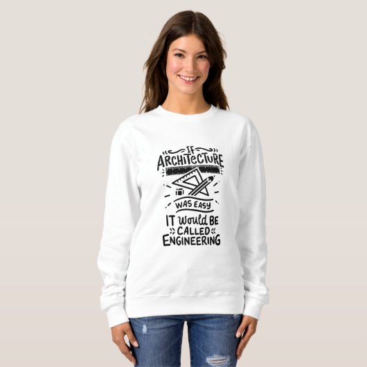 Architektur Sweatshirt (Vorne ganz)