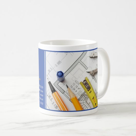 Architektur-Tasse Kaffeetasse (VorderseiteRechts)