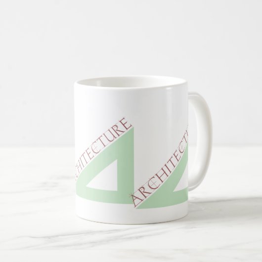 Architektur-Tasse Kaffeetasse (VorderseiteRechts)