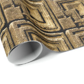 Architektur"Textil" Betonblockmuster Geschenkpapier (Rolleneckpunkt)