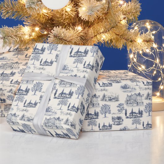 Architektur-Toile Geschenkpapier (Feiertage)