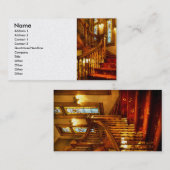 Architektur - Treppen - Nehmen wir einen flüchtige Visitenkarte (Vorne/Hinten)