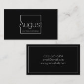 Architektur und Design Business Card Visitenkarte (Vorne/Hinten)