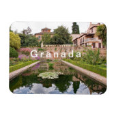 Architektur- und Parkensemble Alhambra. Magnet (Horizontal)