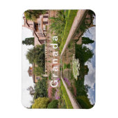Architektur- und Parkensemble Alhambra. Magnet (Vertikal)