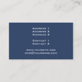 Architektur - Visitenkarte (Rückseite)