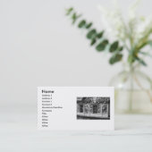 Architektur-Visitenkarte Visitenkarte (Stehend Vorderseite)