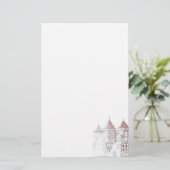 Architektur von Belarus Mir Briefpapier (Stehend Vorderseite)
