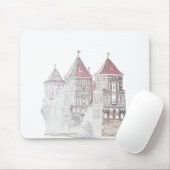 Architektur von Belarus Mir Mousepad (Mit Mouse)