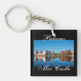 Architektur von Belarus Mir Schlüsselanhänger