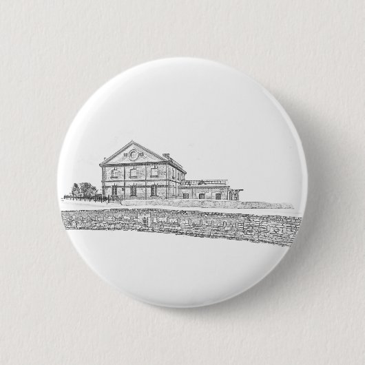 Architektur von Belarus Orsha Button (Vorderseite)
