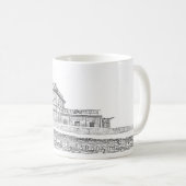 Architektur von Belarus Orsha Kaffeetasse (VorderseiteRechts)