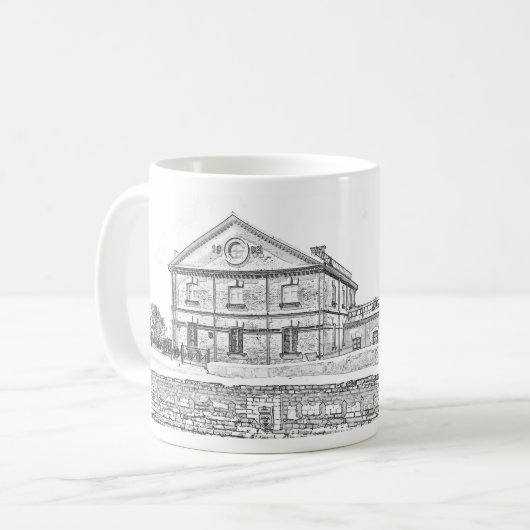 Architektur von Belarus Orsha Kaffeetasse (Vorderseite Links)