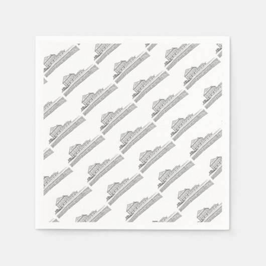 Architektur von Belarus Orsha Serviette (Vorderseite)