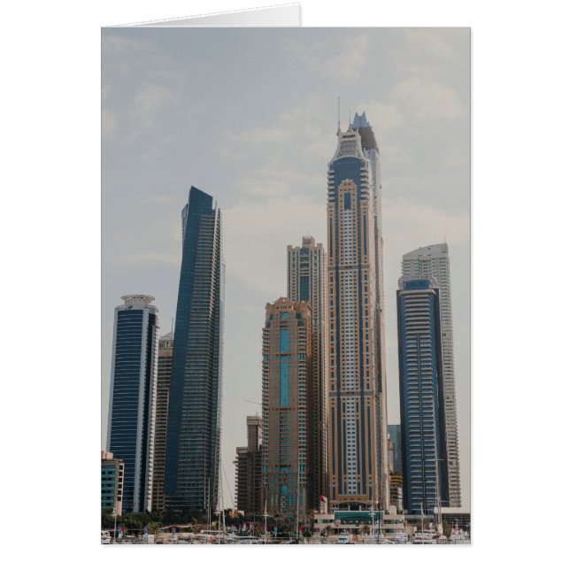 Architektur von Dubai Marina (Vorne)