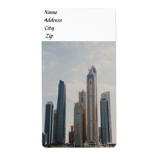Architektur von Dubai Marina (Vorne)