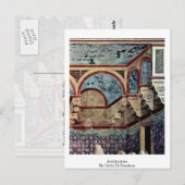Architektur von Giotto Di Bondone Postkarte (Vorne/Hinten)