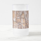 ARCHITEKTUR VON KRAKOW POLEN MATTGLAS BIERGLAS (Mittel)