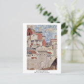 Architektur. von Piero Della Francesca Postkarte (Stehend Vorderseite)