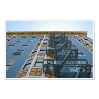 Architektur von San Francisco Print Fotodruck