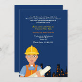 Architektur vor Ort Einladung (Vorne/Hinten)