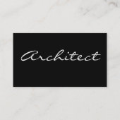 Architektur Windows III Visitenkarte (Rückseite)