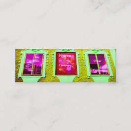 Architektur Windows IV Mini Visitenkarte