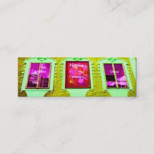 Architektur Windows IV Mini Visitenkarte