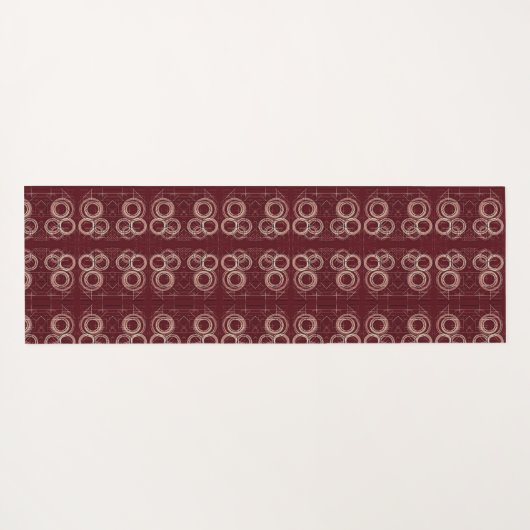 Architektur Yogamatte (Rückseite (Horizontal))