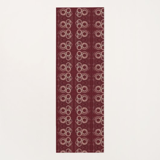 Architektur Yogamatte (Rückseite)