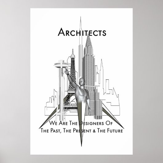 Architekturarchiv-Poster Poster (Vorne)