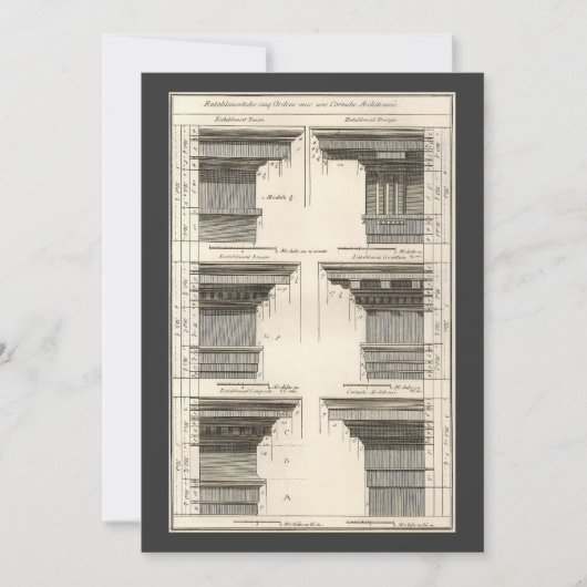 Architekturaufträge, Vintage Unternehmungen (Vorderseite)