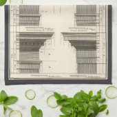 Architekturaufträge, Vintage Unternehmungen Geschirrtuch (Gefaltet)