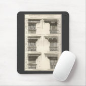 Architekturaufträge, Vintage Unternehmungen Mousepad (Mit Mouse)