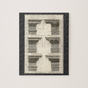 Architekturaufträge, Vintage Unternehmungen Puzzle